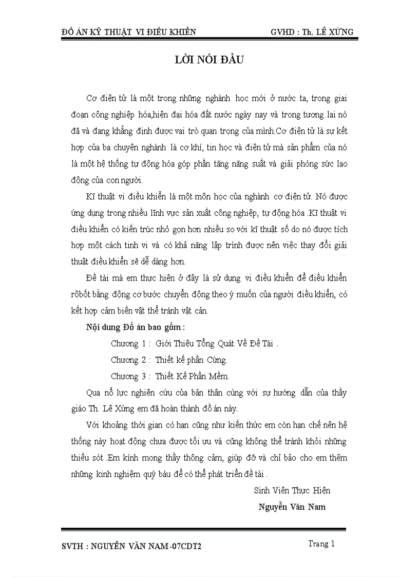 image for page Vi điều khiển Mạch code đầy đủ