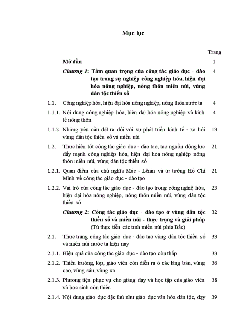 image for page Nâng cao hiệu quả giáo dục đào tạo ở vùng dân tộc thiểu số và miền núi đáp ứng yêu cầu công nghiệp hóa hiện đại hóa đất nước Từ thực tiễn các tỉnh miền núi phía Bắc