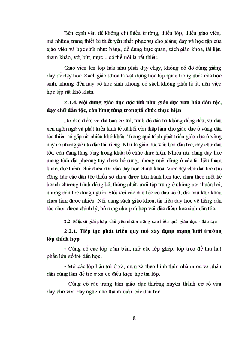 image for page Nâng cao hiệu quả giáo dục đào tạo ở vùng dân tộc thiểu số và miền núi đáp ứng yêu cầu công nghiệp hóa hiện đại hóa đất nước Từ thực tiễn các tỉnh miền núi phía Bắc