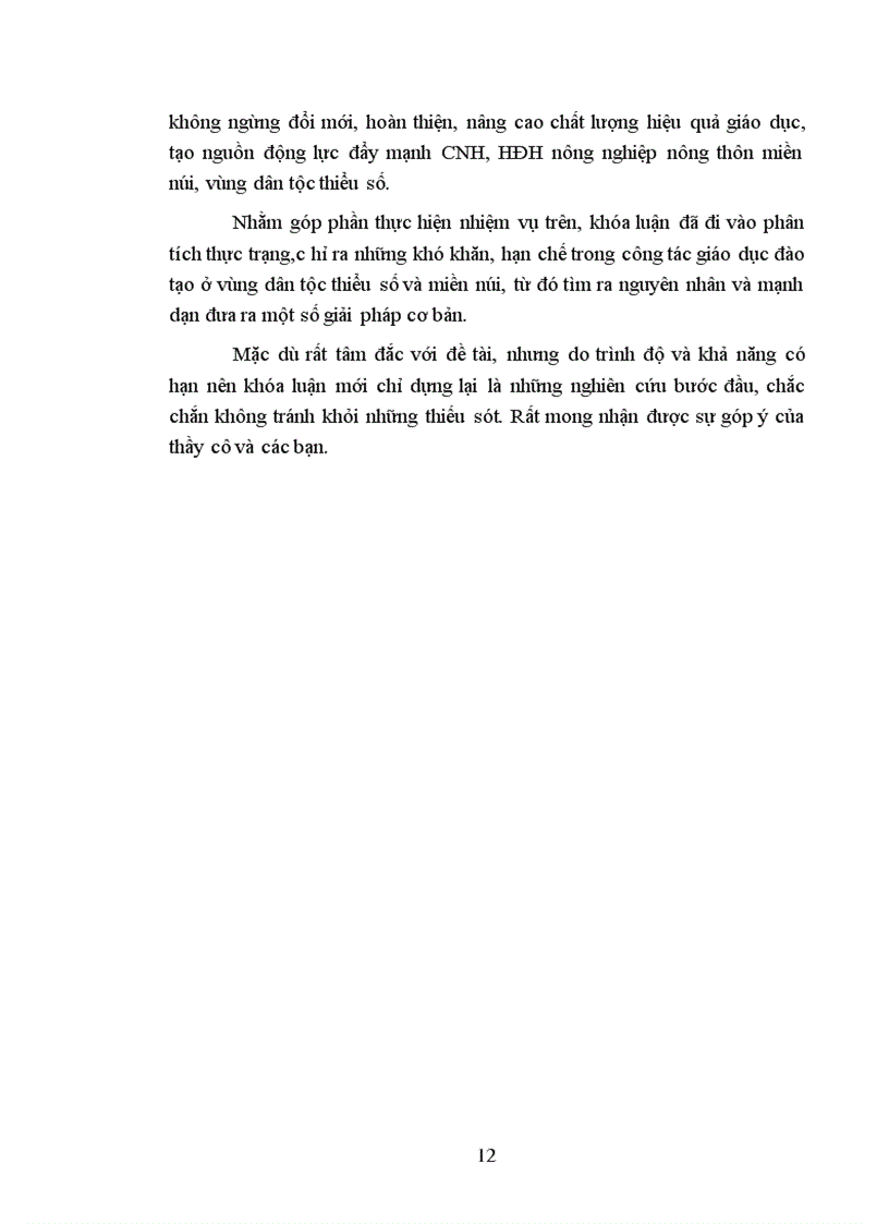 image for page Nâng cao hiệu quả giáo dục đào tạo ở vùng dân tộc thiểu số và miền núi đáp ứng yêu cầu công nghiệp hóa hiện đại hóa đất nước Từ thực tiễn các tỉnh miền núi phía Bắc
