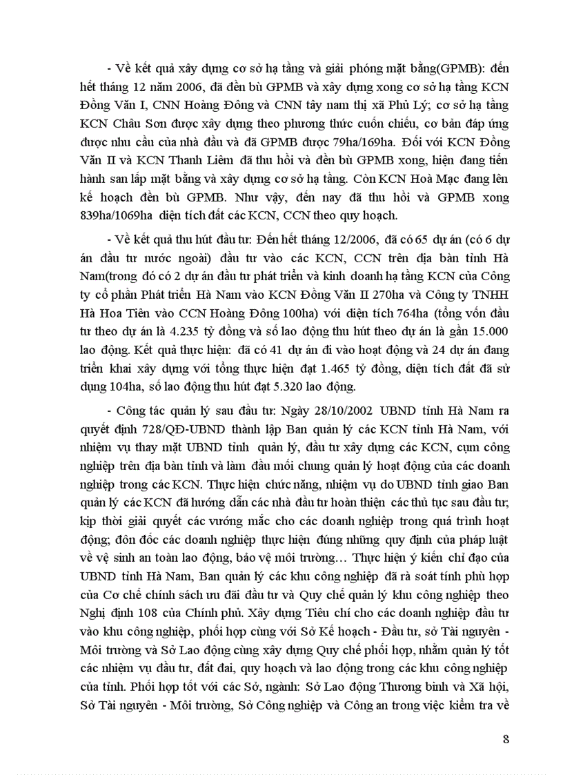 image for page Phương hướng và giải pháp nhằm thu hút vốn đầu tư vào trong các khu công nghiệp tỉnh Hà Nam