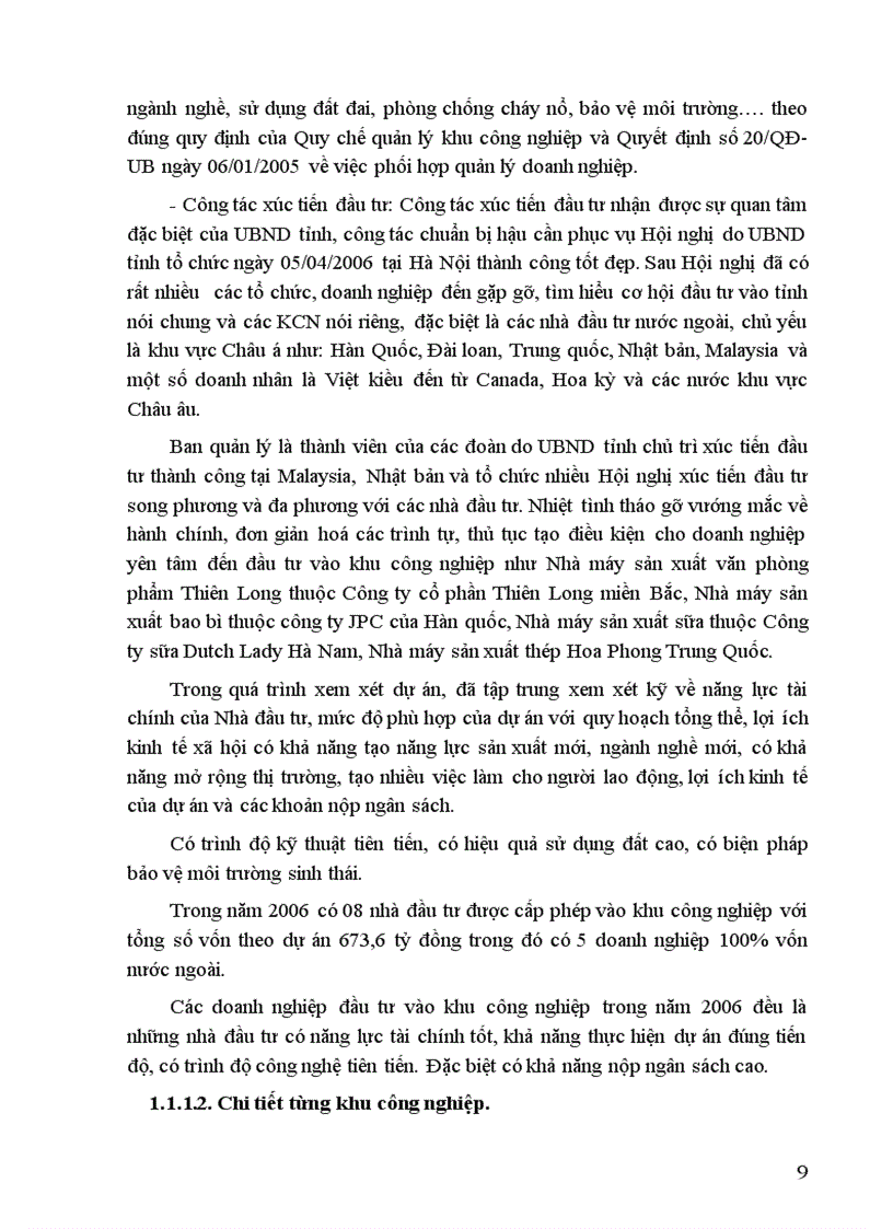 image for page Phương hướng và giải pháp nhằm thu hút vốn đầu tư vào trong các khu công nghiệp tỉnh Hà Nam