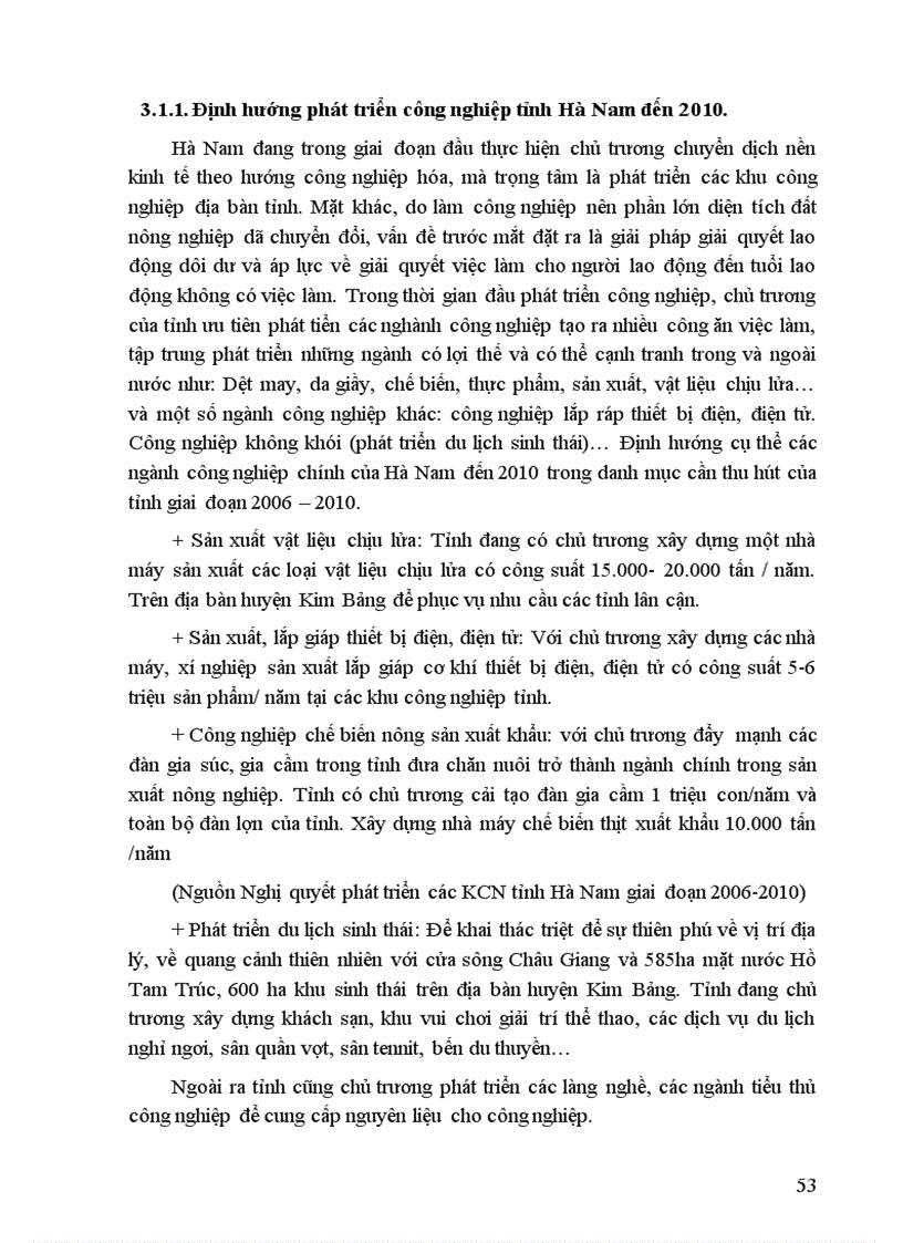 image for page Phương hướng và giải pháp nhằm thu hút vốn đầu tư vào trong các khu công nghiệp tỉnh Hà Nam