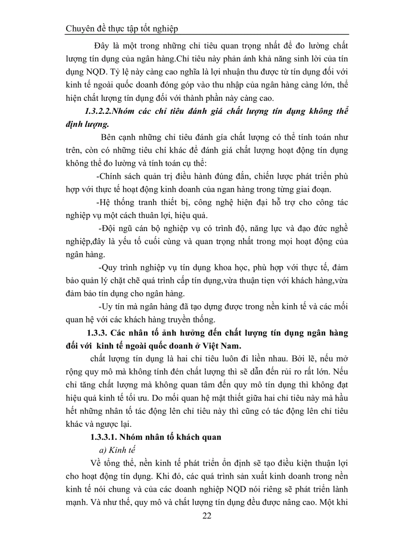 image for page Luận văn tốt nghiệp Giải pháp nâng cao chất lượng tín dụng đối với kinh tế ngoài quốc doanh tại Sở giao dịch I Ngân hàng Đầu tư và Phát triển Việt Nam