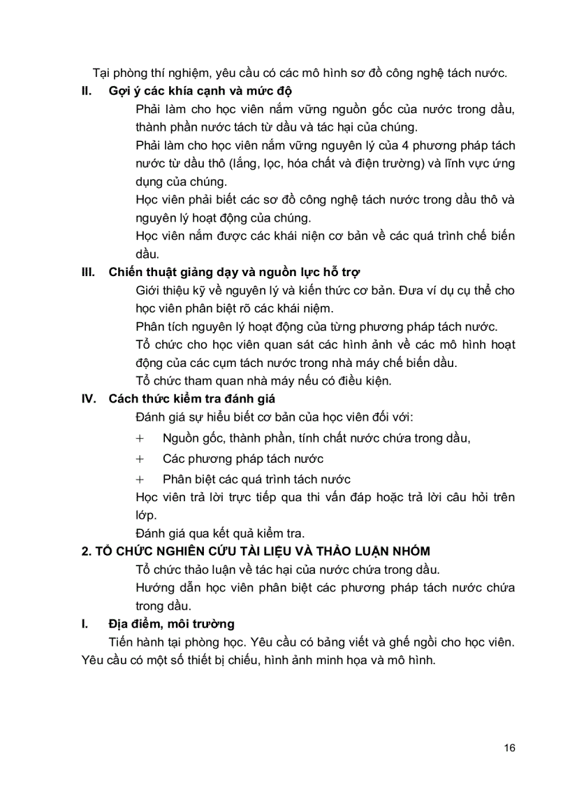 image for page Mô đun CHƯNG CẤT DẦU THÔ