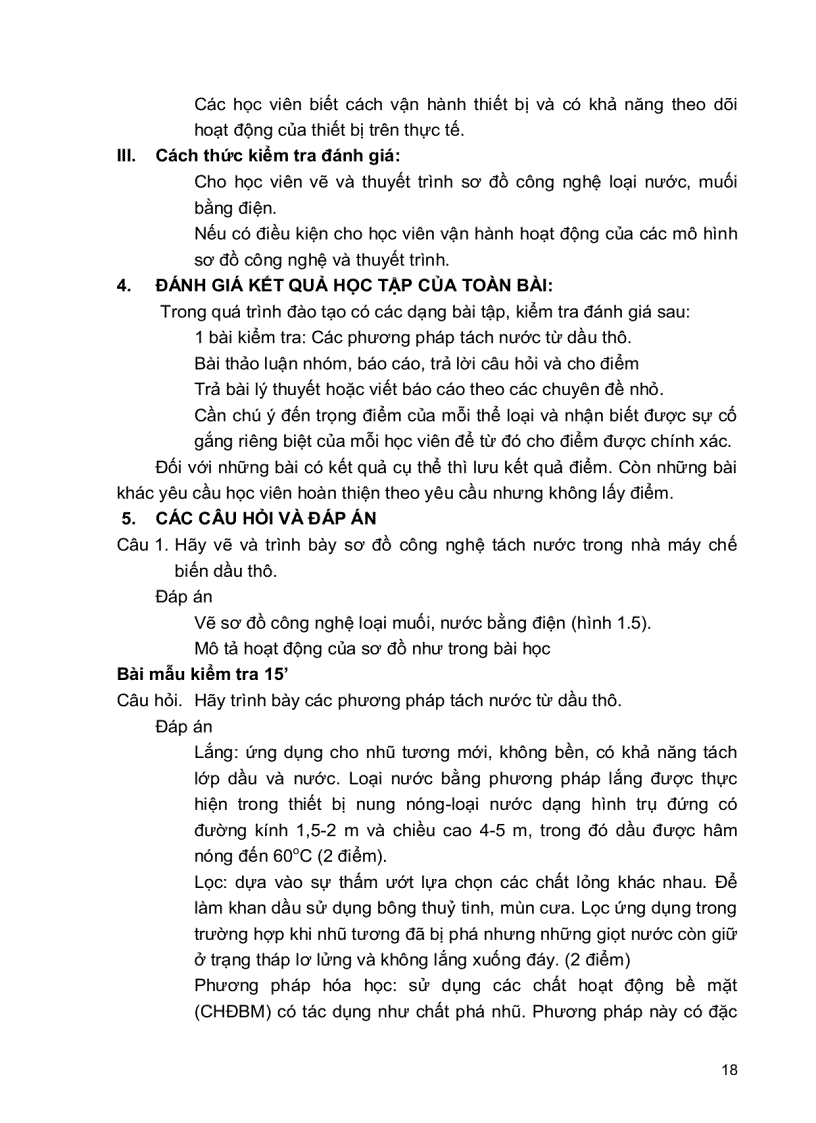 image for page Mô đun CHƯNG CẤT DẦU THÔ