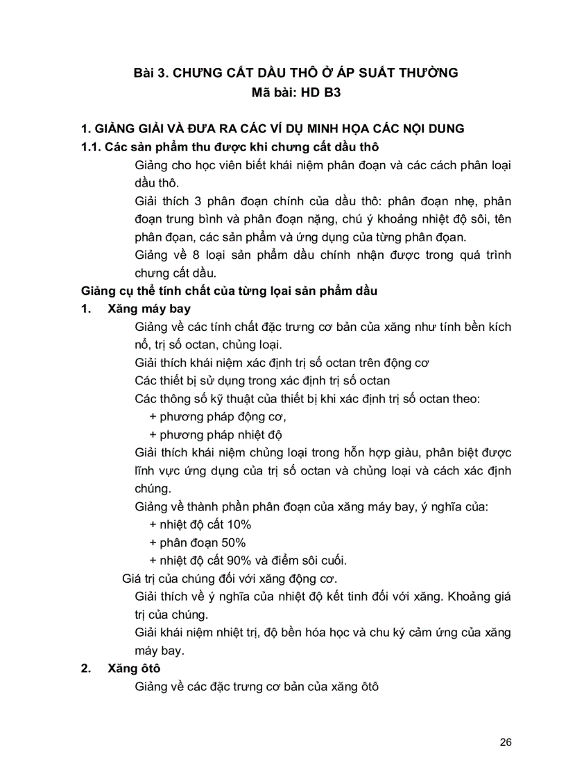 image for page Mô đun CHƯNG CẤT DẦU THÔ