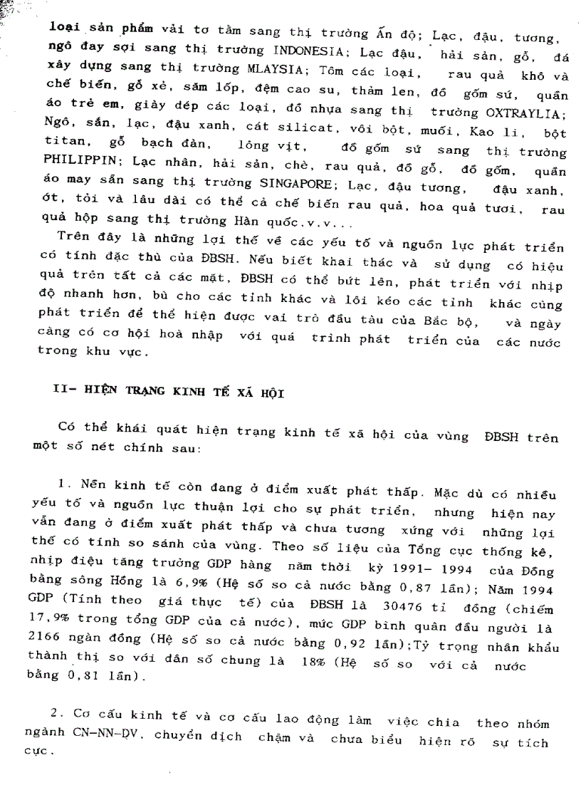 image for page Chuyển dịch cơ cấu lao động nông thôn nhằm tạo việc làm và sử dụng hợp lý nguồn lao động vùng Đồng Bằng Sông Hồng đến năm 2000