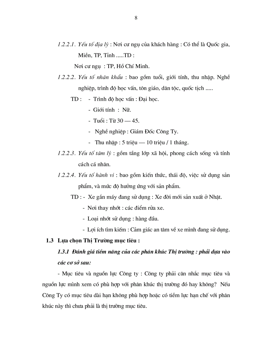 image for page Một số giải pháp nhằm thúc đẩy hoạt động tiếp thị của Castrol Việt Nam trên thị trường nhớt xe gắn máy