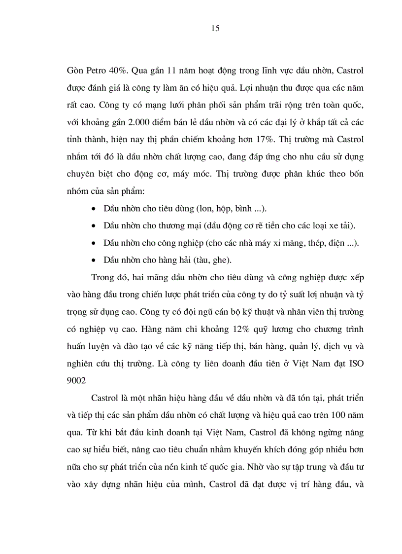image for page Một số giải pháp nhằm thúc đẩy hoạt động tiếp thị của Castrol Việt Nam trên thị trường nhớt xe gắn máy