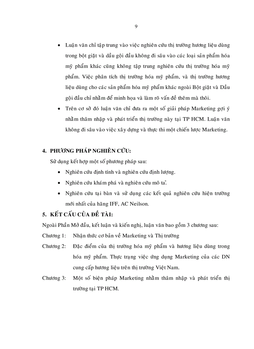 image for page Một số biện pháp marketing nhằm thâm nhập và phát triển thị trường tại tp hcm của các doanh nghiệp cung cấp hương liệu trên thị trường việt nam