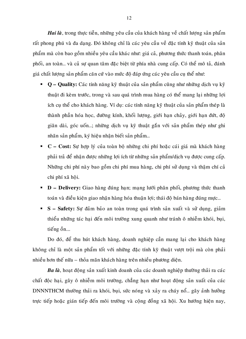 image for page Một số giải pháp nhằm hoàn thiện hoạt động quản lý chất lượng tại các doanh nghiệp nhà nước sản xuất thép trên địa bàn thành phố Hồ Chí Minh