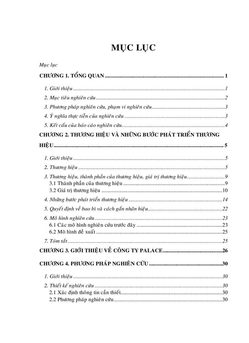 image for page Xây dựng các bước phát triển thương hiệu của sản phẩm cho công ty Palace ở thị trường Việt Nam