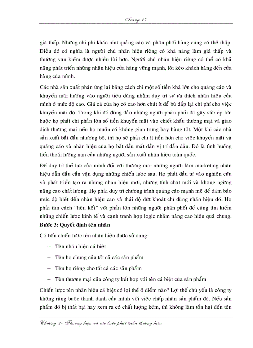 image for page Xây dựng các bước phát triển thương hiệu của sản phẩm cho công ty Palace ở thị trường Việt Nam