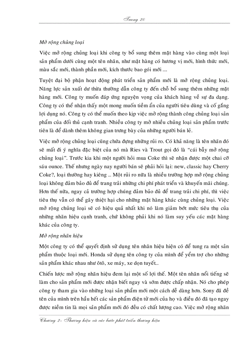 image for page Xây dựng các bước phát triển thương hiệu của sản phẩm cho công ty Palace ở thị trường Việt Nam