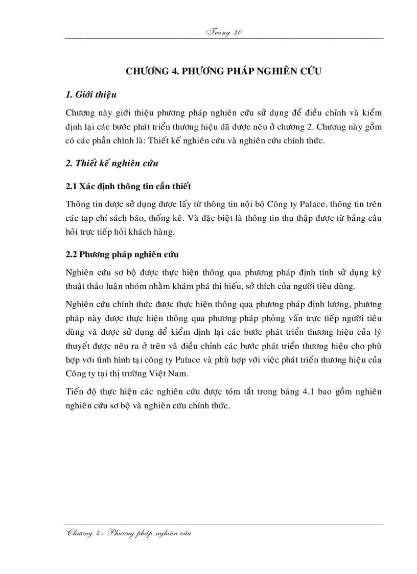 image for page Xây dựng các bước phát triển thương hiệu của sản phẩm cho công ty Palace ở thị trường Việt Nam