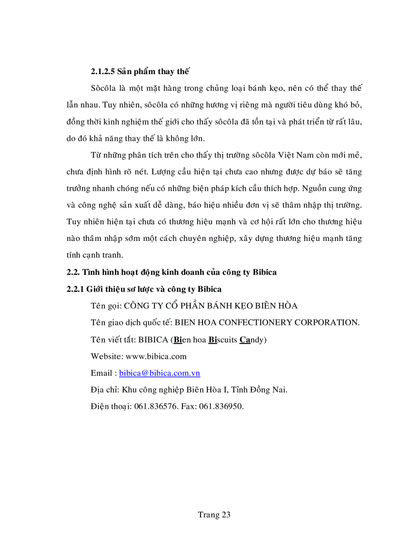 image for page Một số giải pháp nhằm phát triển thương hiệu kẹo sôcôla chocobella của công ty cổ phần bánh kẹo Biên Hòa Bibica