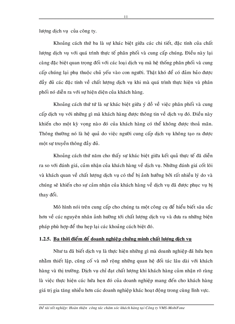 image for page Hoàn thiện công tác chăm sóc khách hàng tại Công ty VMS MobiFone