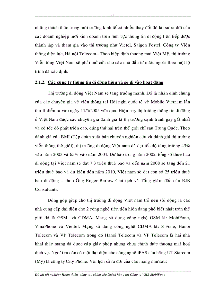 image for page Hoàn thiện công tác chăm sóc khách hàng tại Công ty VMS MobiFone