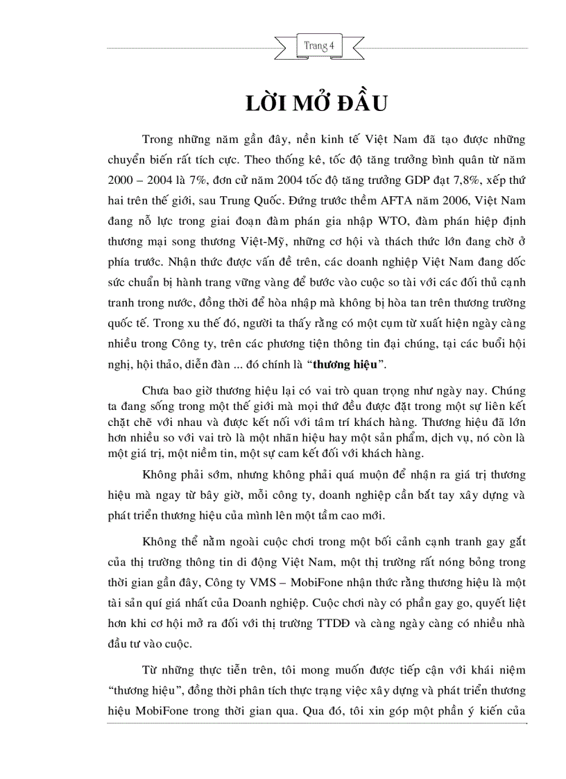 image for page Một số giải pháp nhằm nâng cao giá trị thương hiệu mobifone trên thị trường thông tin di động việt nam