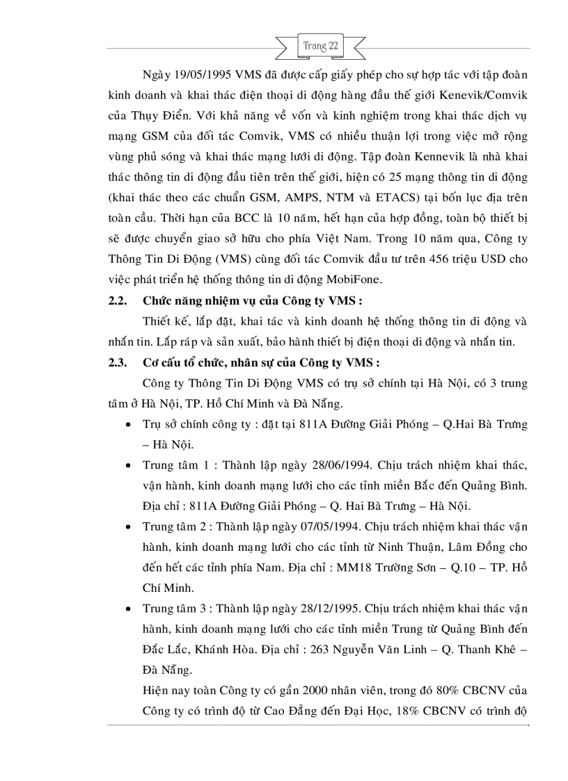 image for page Một số giải pháp nhằm nâng cao giá trị thương hiệu mobifone trên thị trường thông tin di động việt nam