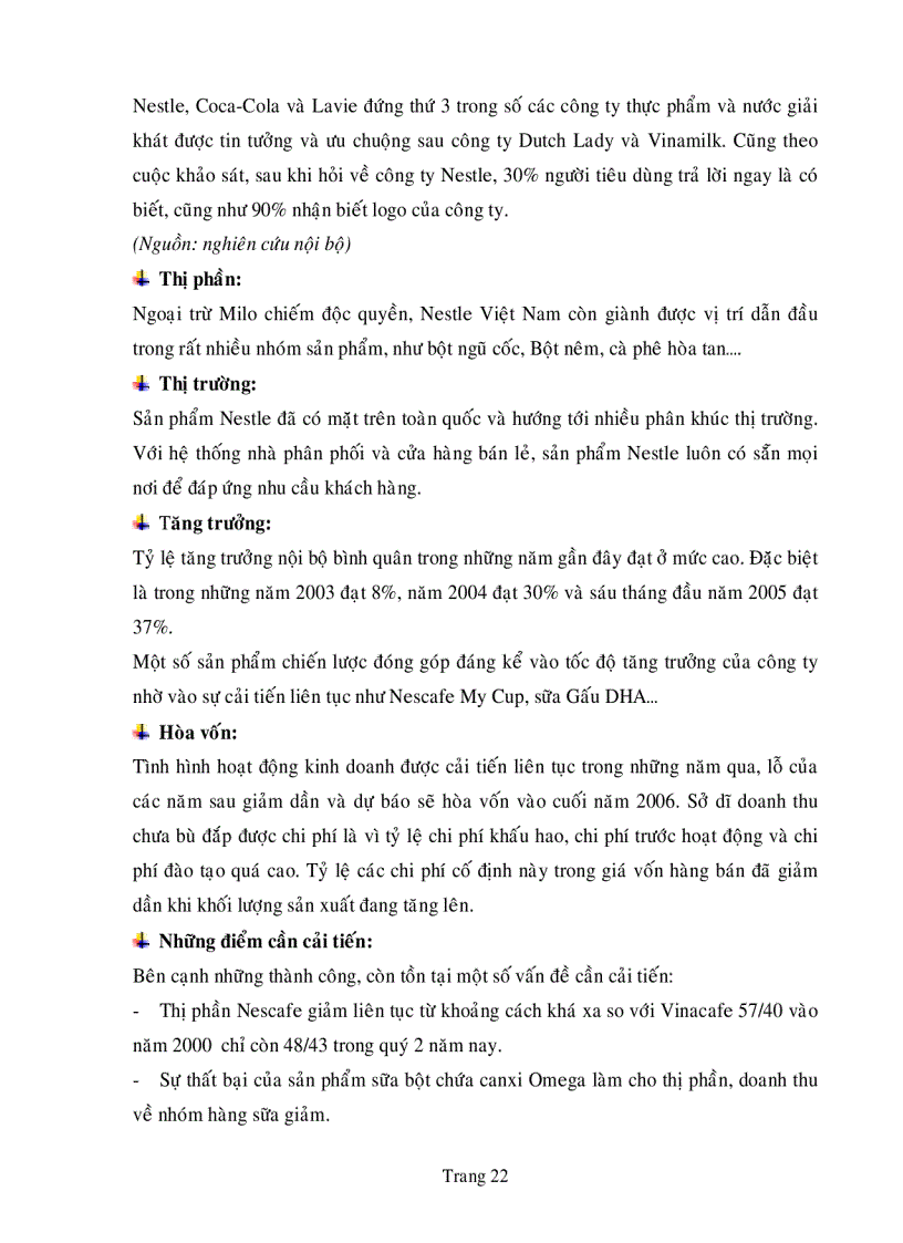 image for page Xây dựng chiến lược kinh doanh của công ty Nestle Việt Nam giai đoạn 2006 2010