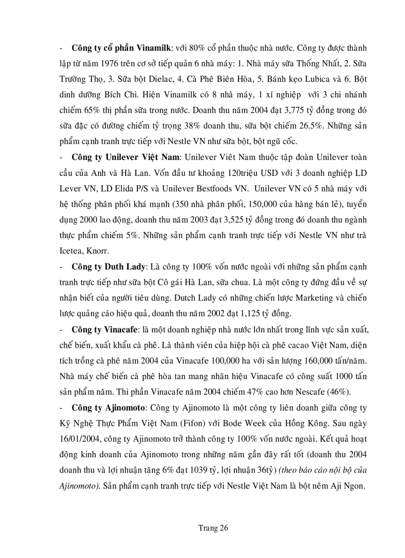 image for page Xây dựng chiến lược kinh doanh của công ty Nestle Việt Nam giai đoạn 2006 2010
