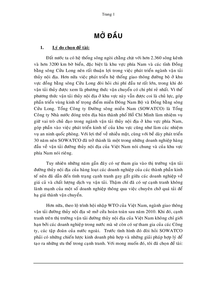image for page Định hướng phát triển tổng công ty đường sông miền nam đến năm 2010