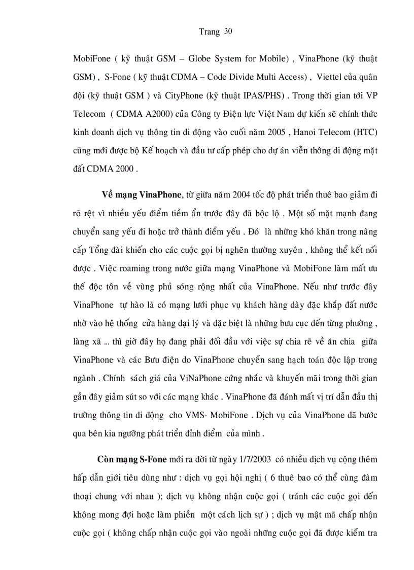 image for page Một số giải pháp nhằm đẩy mạnh hoạt động Marketing dịch vụ cho dịch vụ thông tin di động VMS MobiFone