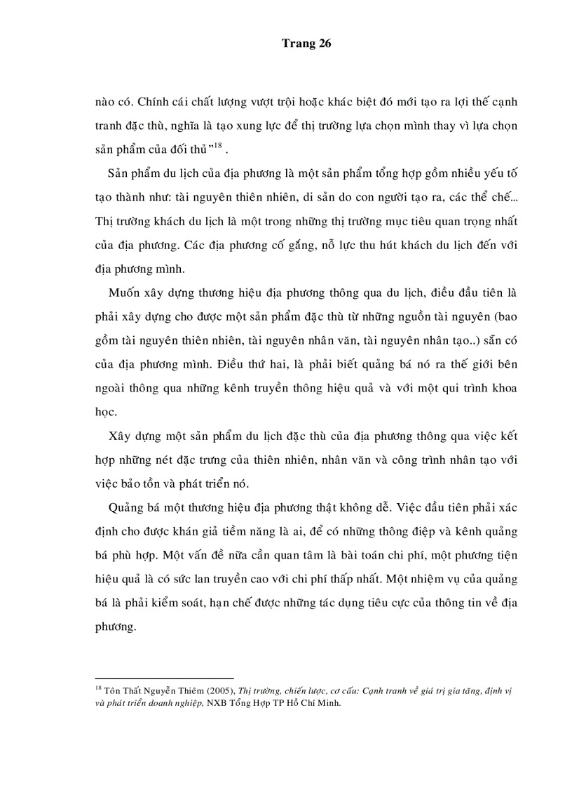 image for page Xây dựng và quảng bá thương hiệu huyện Củ Chi TP Hồ Chí Minh qua sản phẩm du lịch địa phương