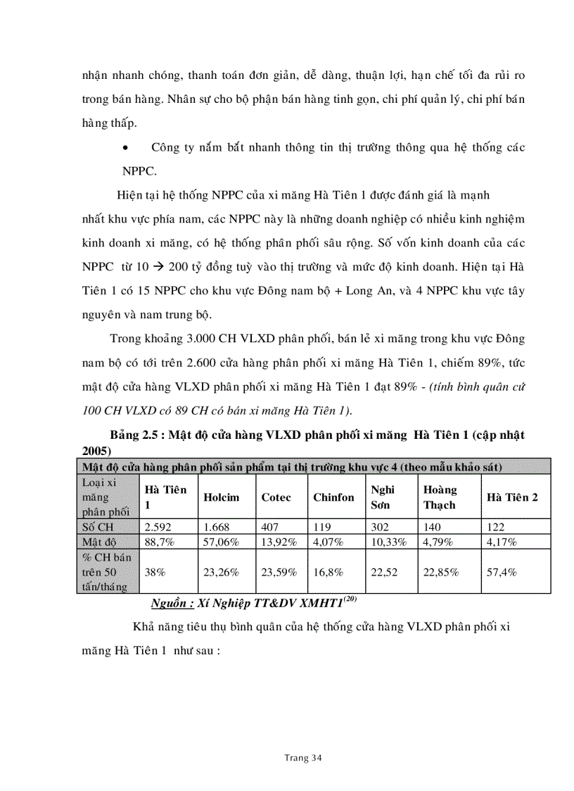 image for page Chiến lược cạnh tranh cho công ty xi măng hà tiên 1 đến năm 2015