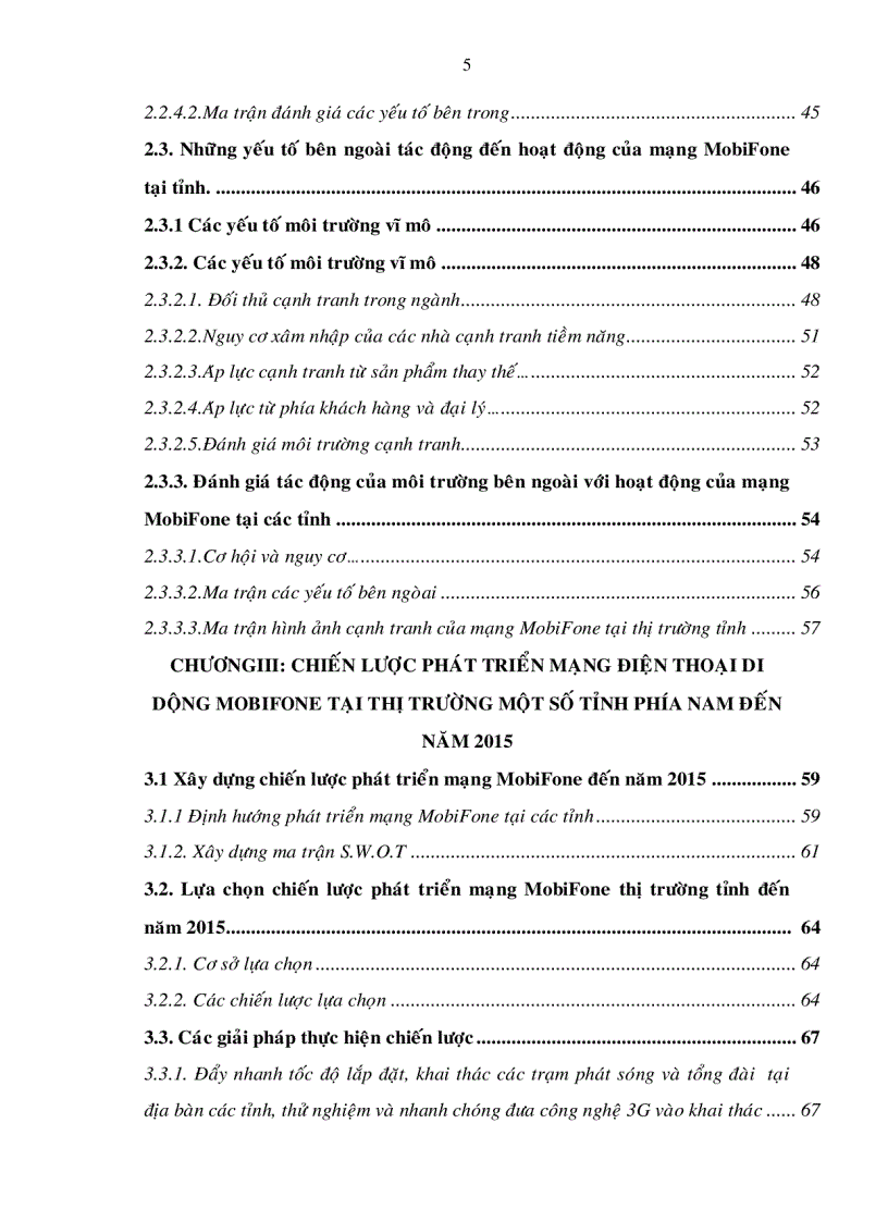 image for page Chiến lược phát triển mạng điện thoại di dộng mobifone tại thị trường một số tỉnh phía nam đến năm 2015