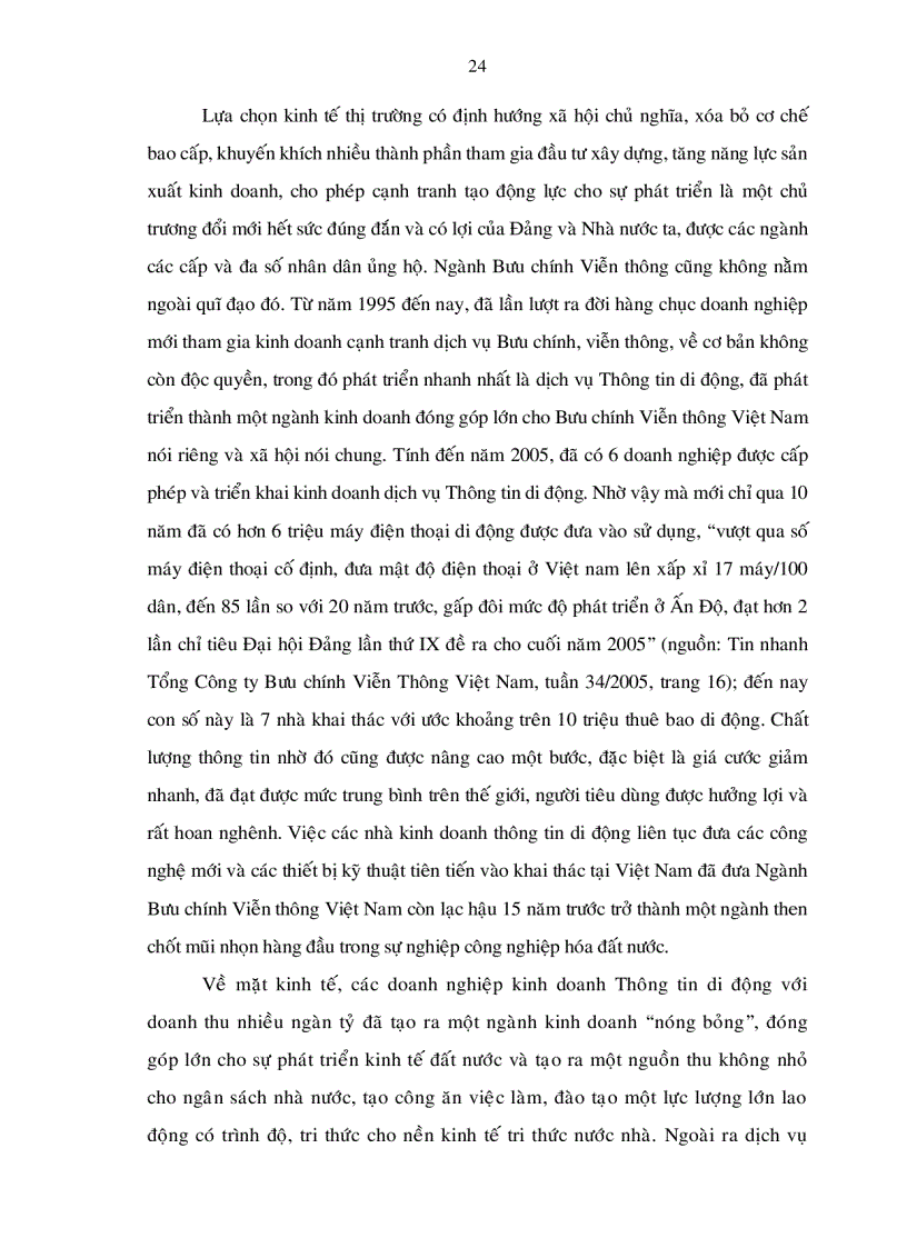 image for page Chiến lược phát triển mạng điện thoại di dộng mobifone tại thị trường một số tỉnh phía nam đến năm 2015