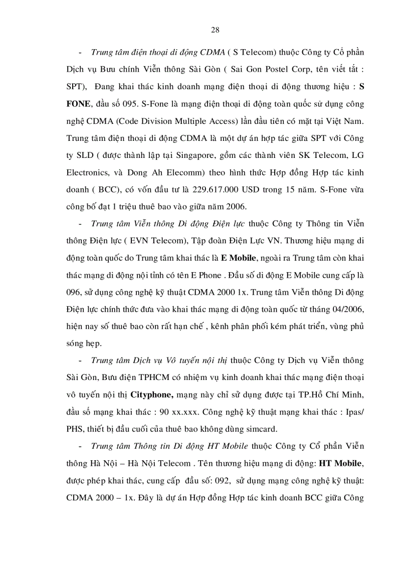image for page Chiến lược phát triển mạng điện thoại di dộng mobifone tại thị trường một số tỉnh phía nam đến năm 2015
