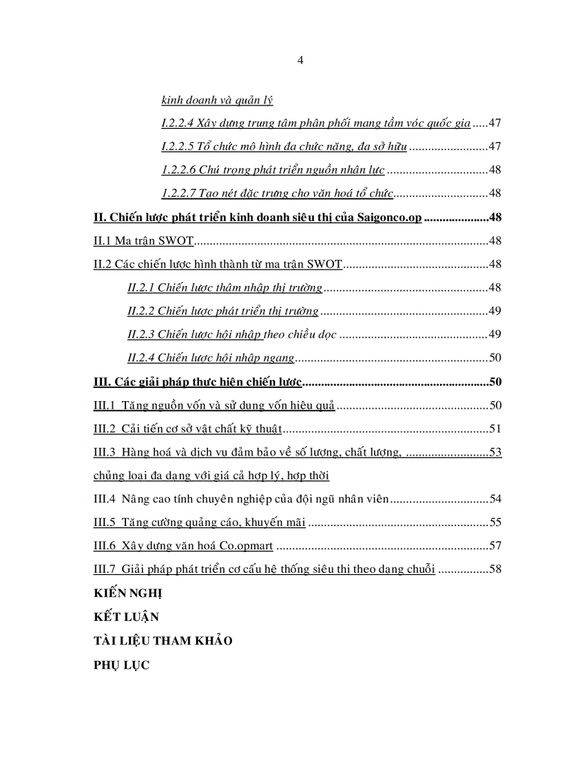 image for page Định hướng chiến lược cho hoạt động kinh doanh siêu thị của saigonco op đến năm 2015