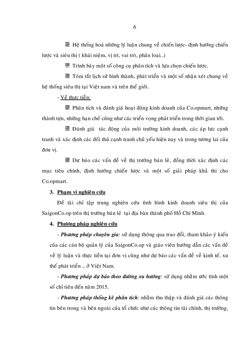 image for page Định hướng chiến lược cho hoạt động kinh doanh siêu thị của saigonco op đến năm 2015