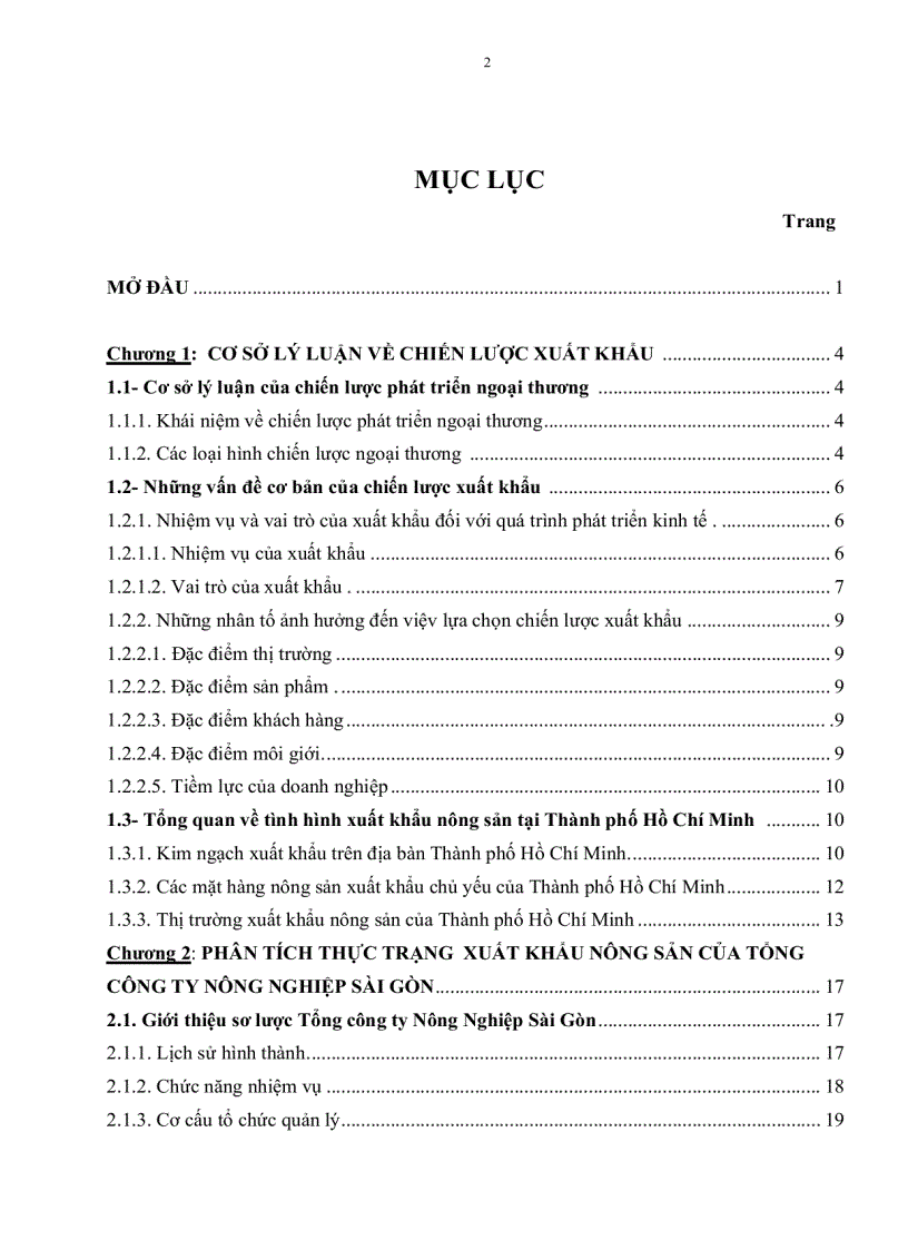 image for page Chiến lược xuất khẩu nông sản của tổng công ty nông nghiệp sài gòn đến năm 2015