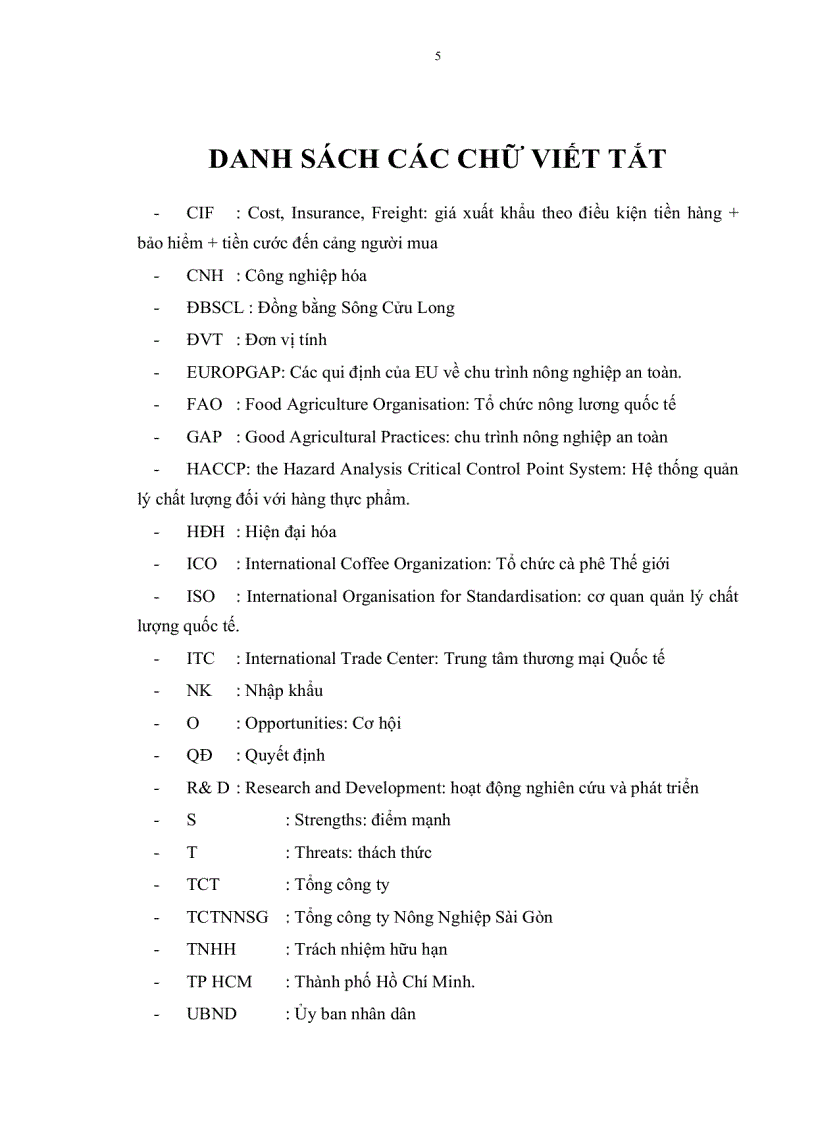 image for page Chiến lược xuất khẩu nông sản của tổng công ty nông nghiệp sài gòn đến năm 2015