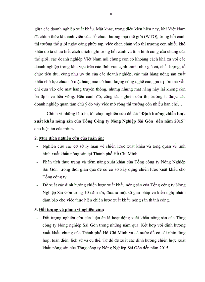 image for page Chiến lược xuất khẩu nông sản của tổng công ty nông nghiệp sài gòn đến năm 2015