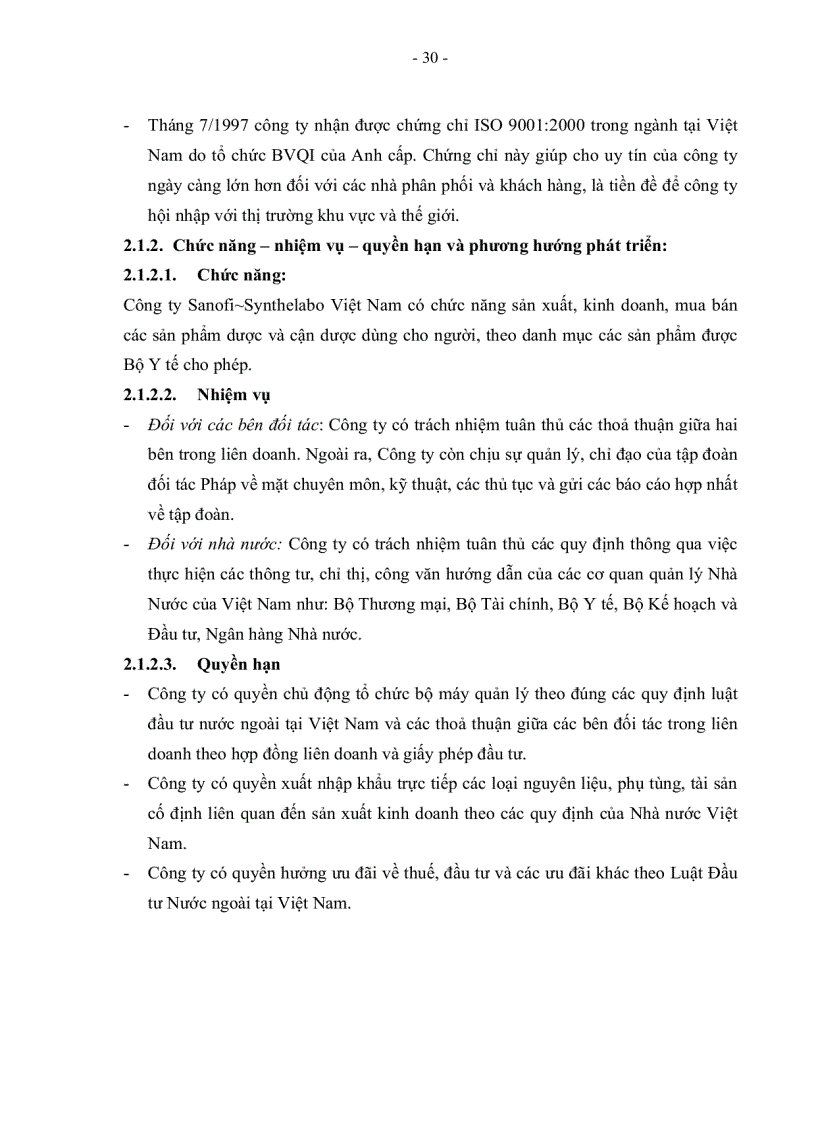 image for page Giải pháp nâng cao hiệu quả quản lý tồn kho nguyên vật liệu tại Sanofi Synthelabo Việt Nam