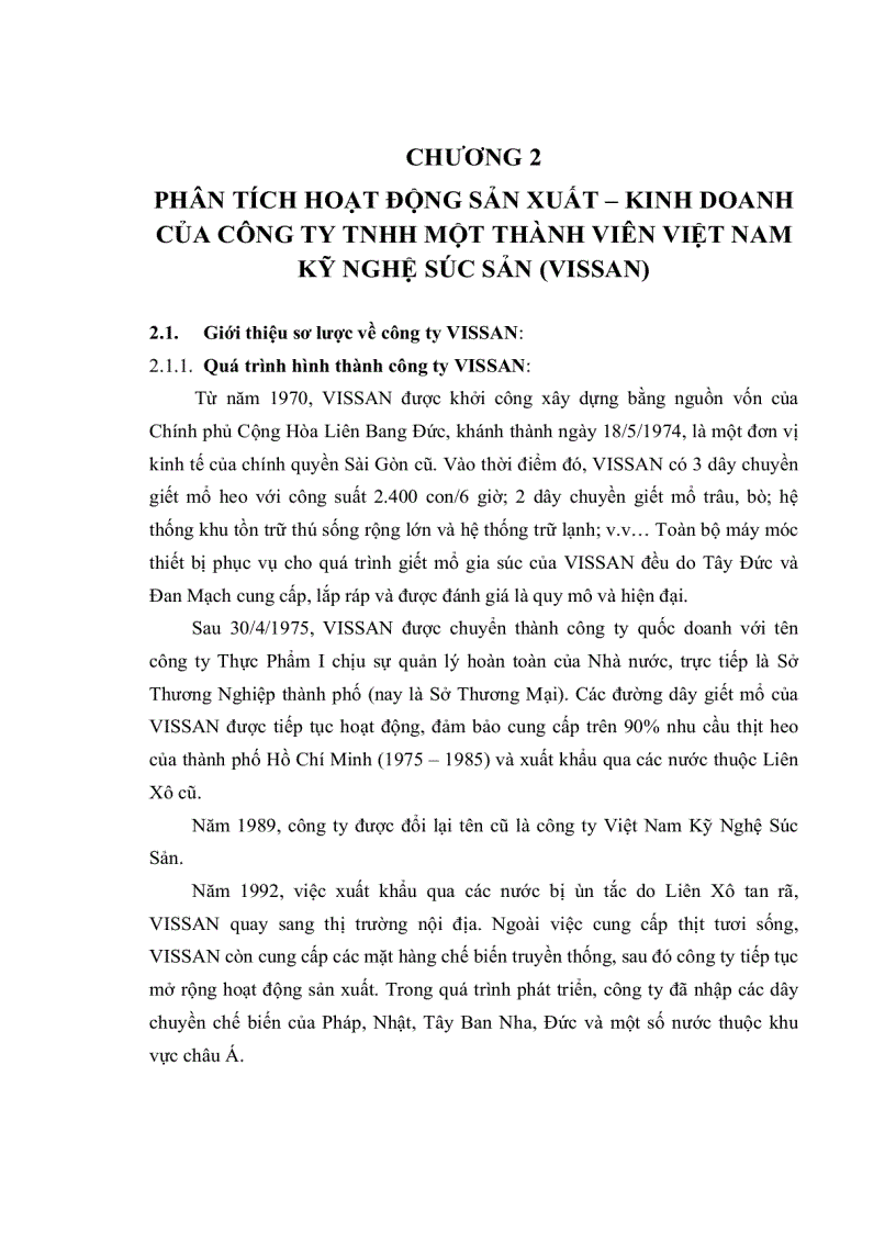 image for page Chiến lược kinh doanh của công ty vissan đến năm 2015