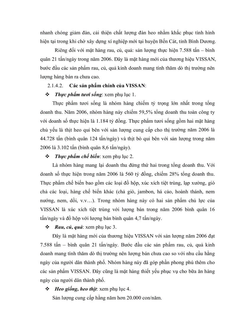 image for page Chiến lược kinh doanh của công ty vissan đến năm 2015