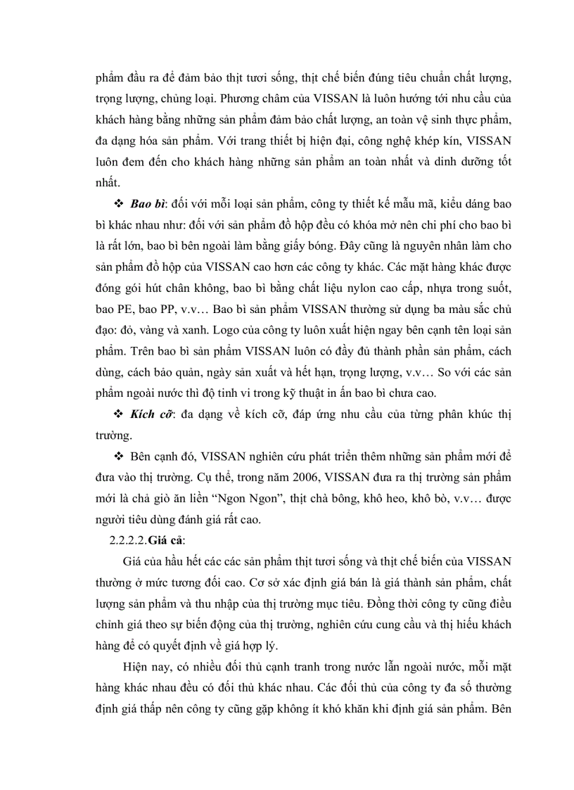 image for page Chiến lược kinh doanh của công ty vissan đến năm 2015