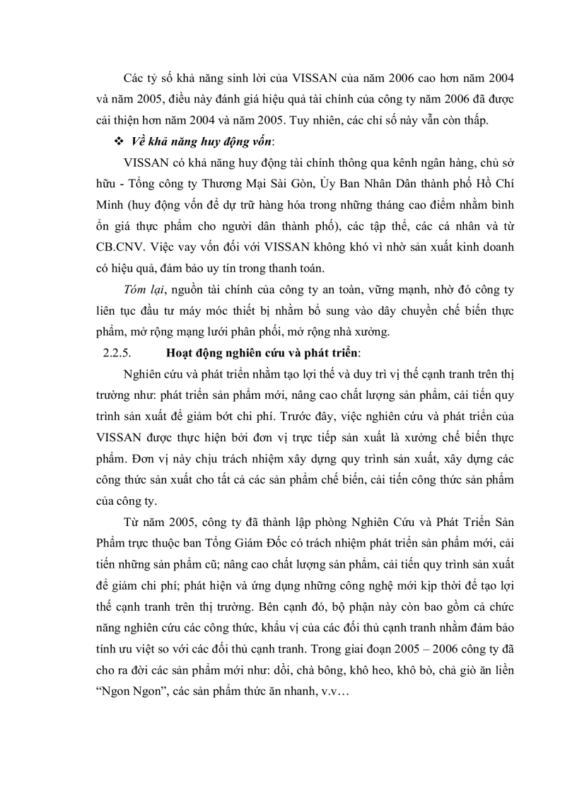 image for page Chiến lược kinh doanh của công ty vissan đến năm 2015