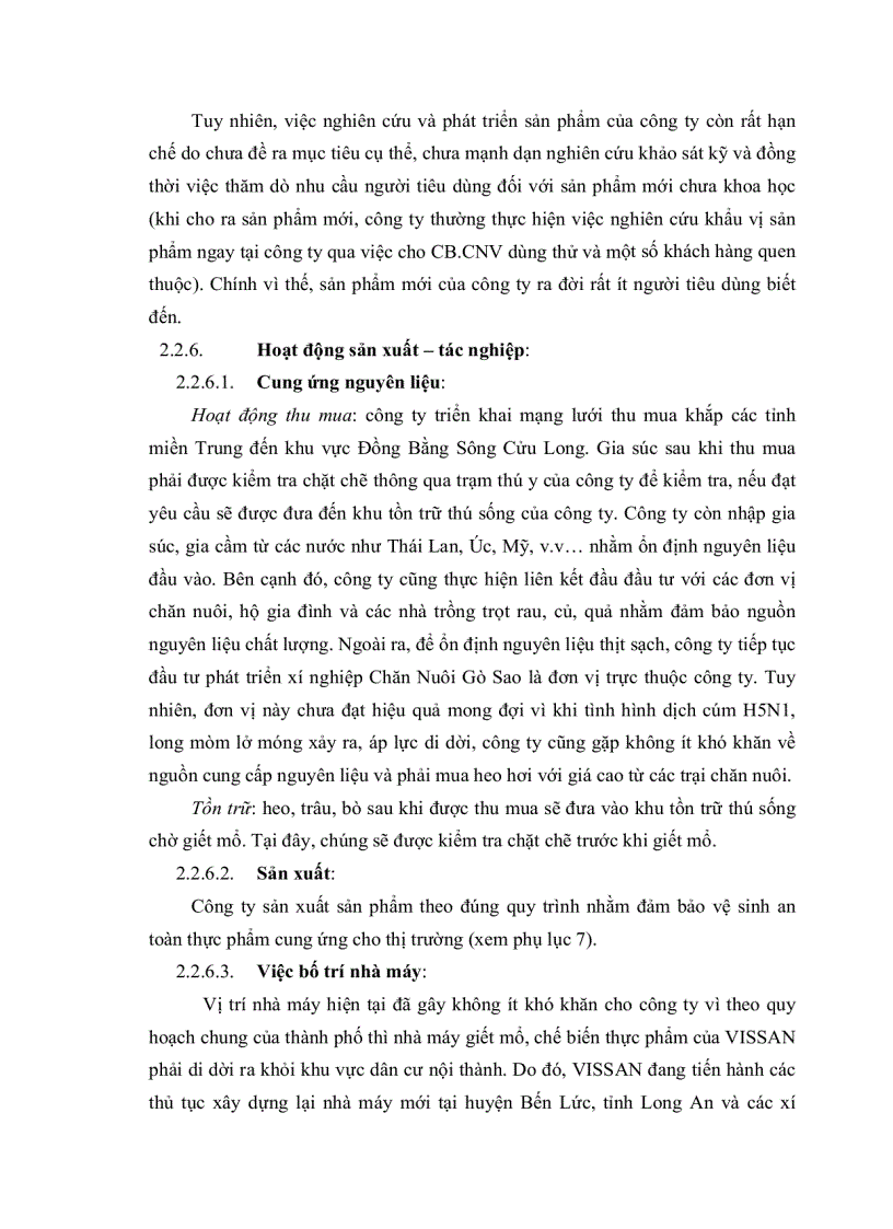 image for page Chiến lược kinh doanh của công ty vissan đến năm 2015