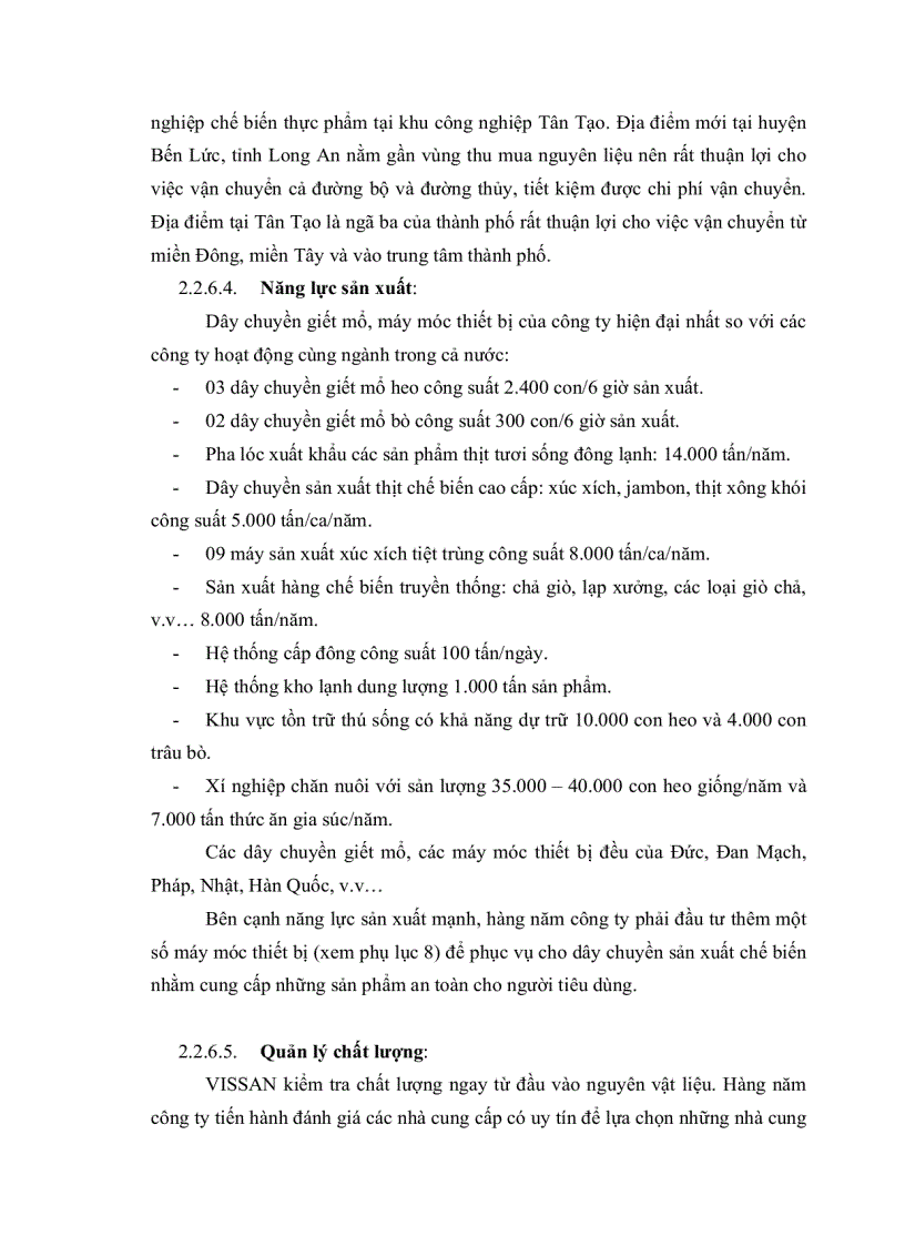 image for page Chiến lược kinh doanh của công ty vissan đến năm 2015