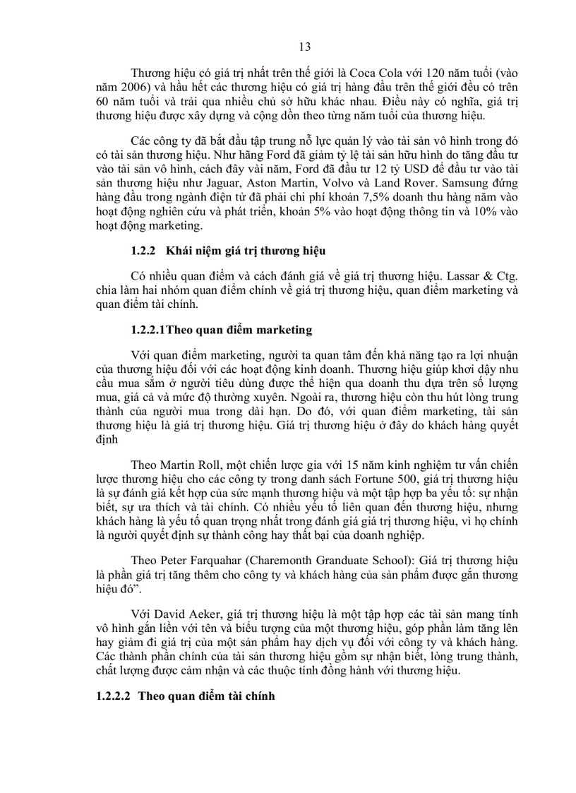 image for page Một số phương pháp định giá thương hiệu dưới góc độ tài chính các giải pháp phát triển thương hiệu và định giá thương hiệu ở việt nam
