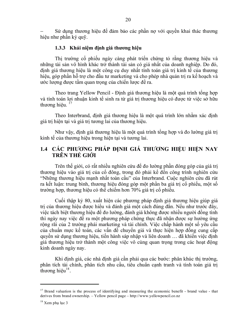 image for page Một số phương pháp định giá thương hiệu dưới góc độ tài chính các giải pháp phát triển thương hiệu và định giá thương hiệu ở việt nam
