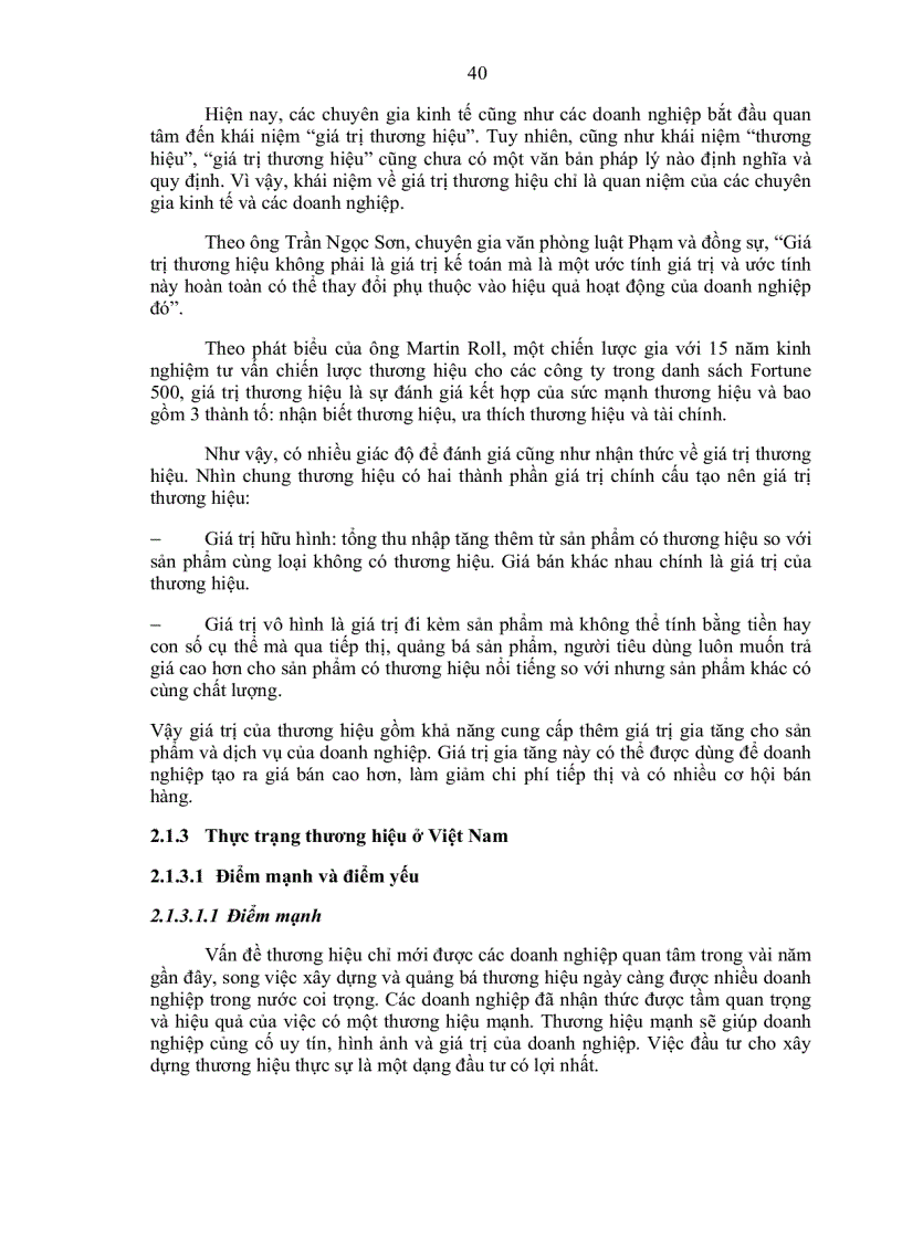 image for page Một số phương pháp định giá thương hiệu dưới góc độ tài chính các giải pháp phát triển thương hiệu và định giá thương hiệu ở việt nam
