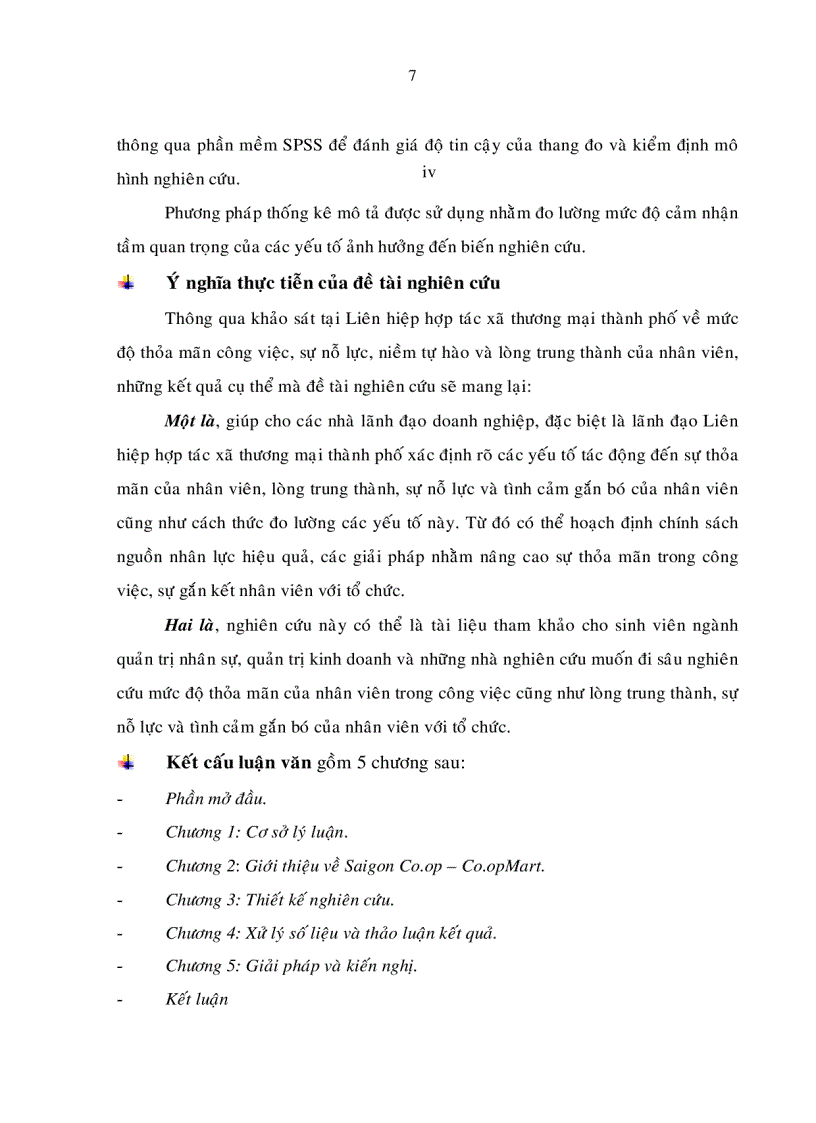 image for page Các yếu tổ ảnh hưởng đến sự thỏa mãn và sự gắn kết của nhân viên hợp tác xã thương mại thành phố hồ chí minh